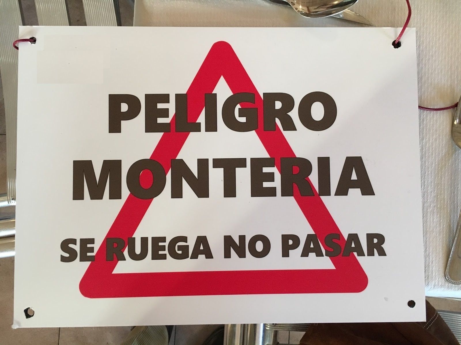 Peligro montería. Micocyl