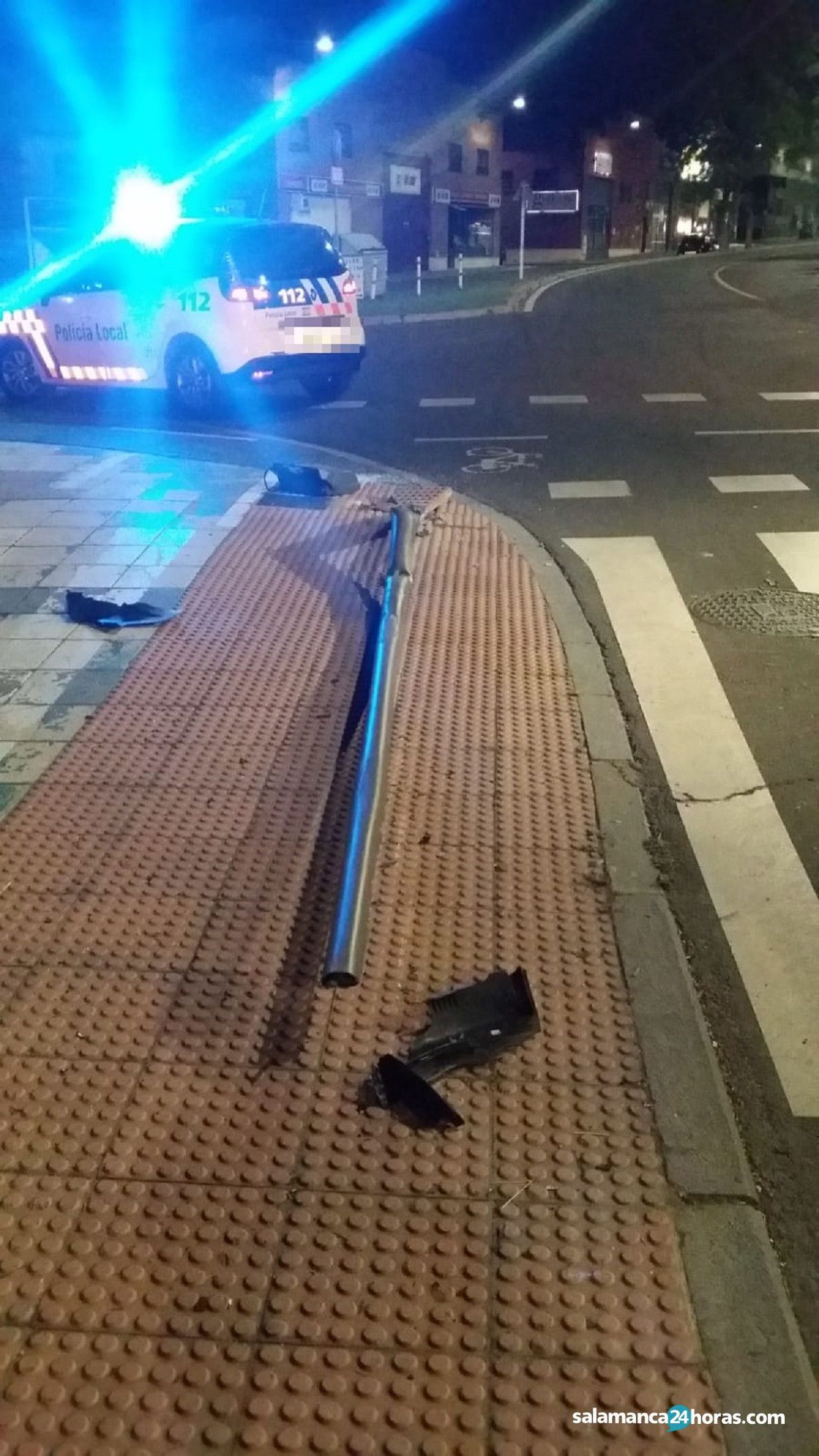 Accidente avenida de la Aldehuela 2