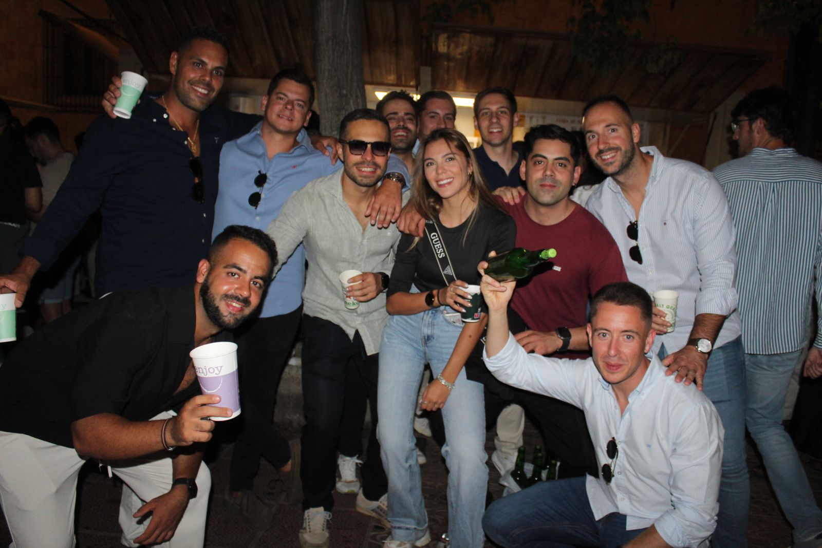 Ambiente en la Feria de Día en la tarde de este sábado