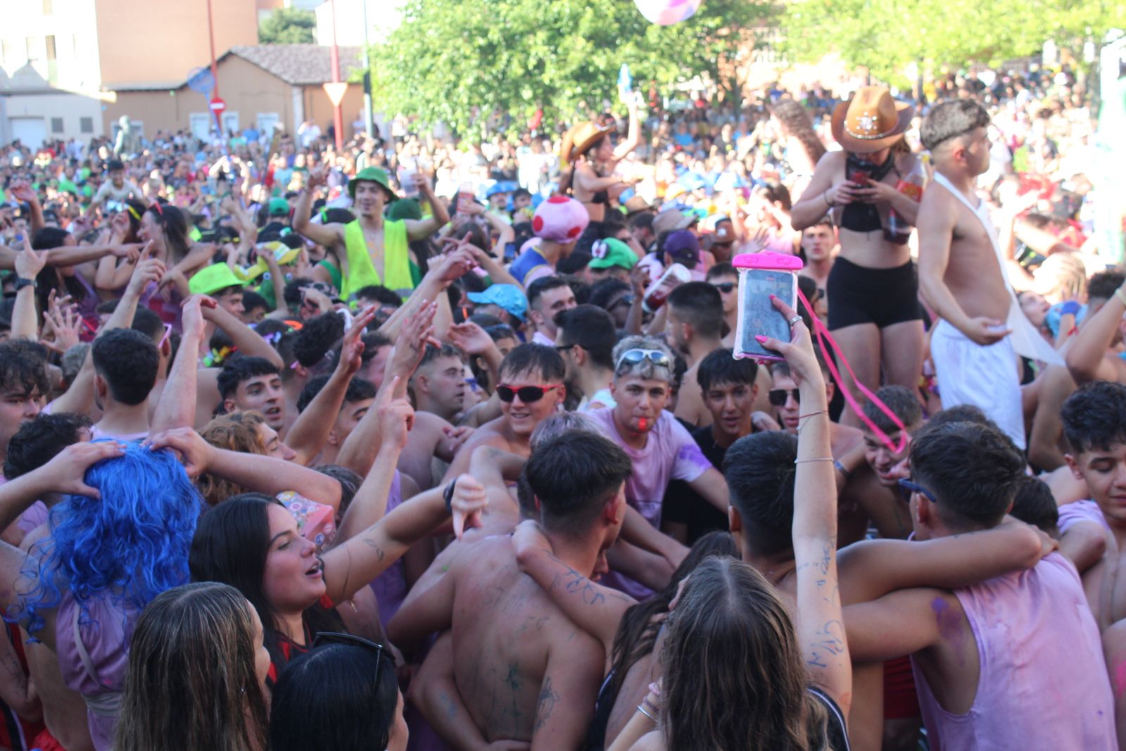 Chupinazo fiestas de Santa Marta del Tormes
