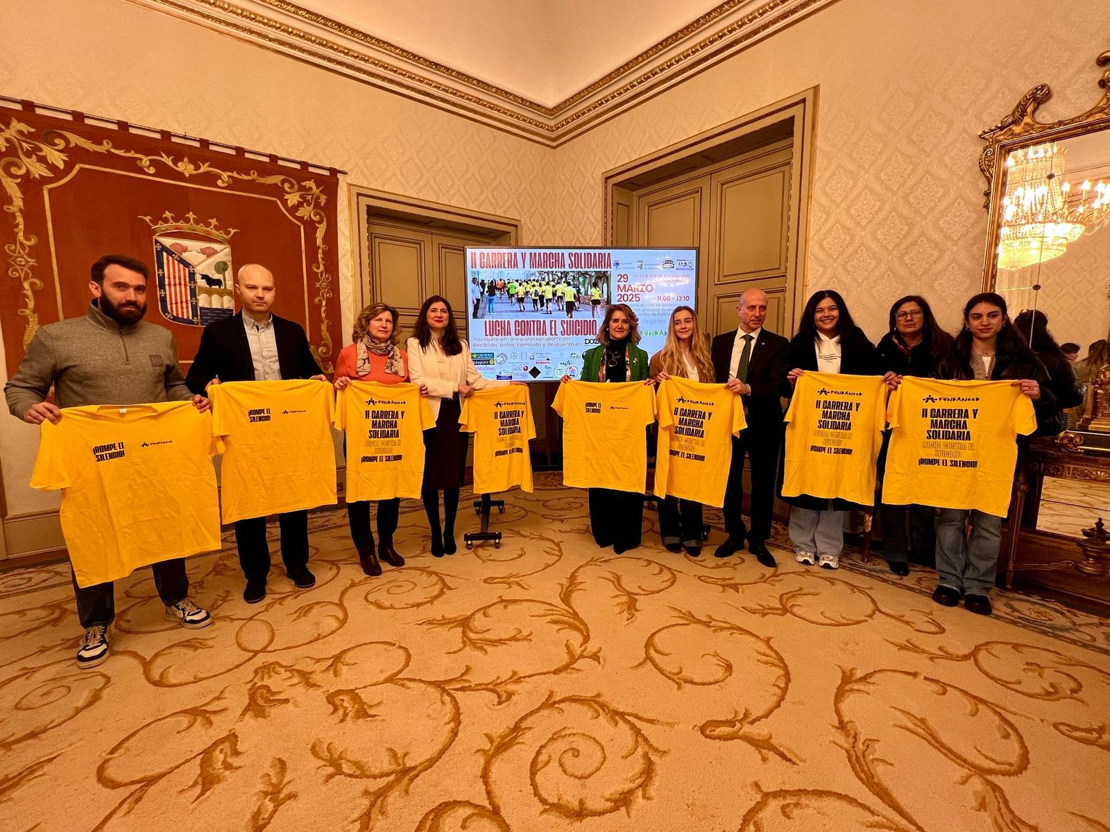 Presentación de la II Carrera y Marcha Solidaria lucha contra el Suicidio