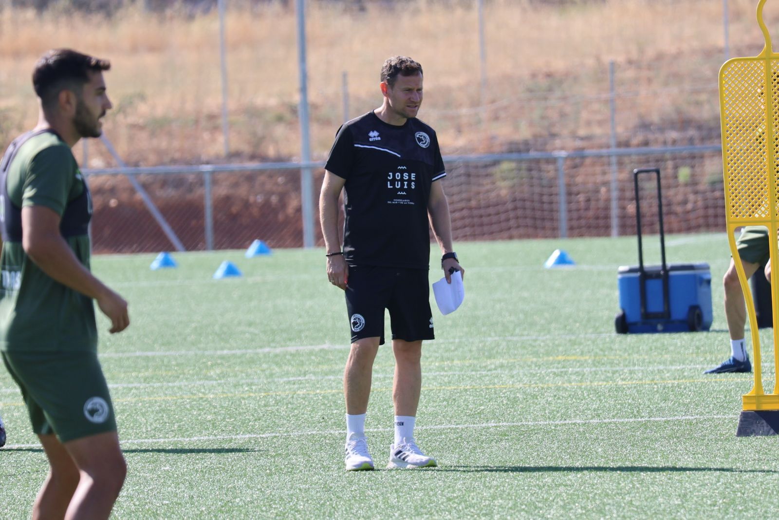 Primer entrenamiento de Mario Simón como entrenador de Unionistas