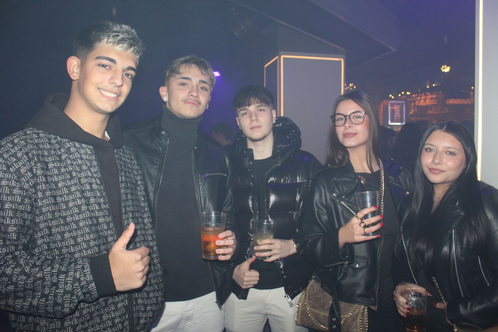 Salamanca de noche, sábado 3 de enero