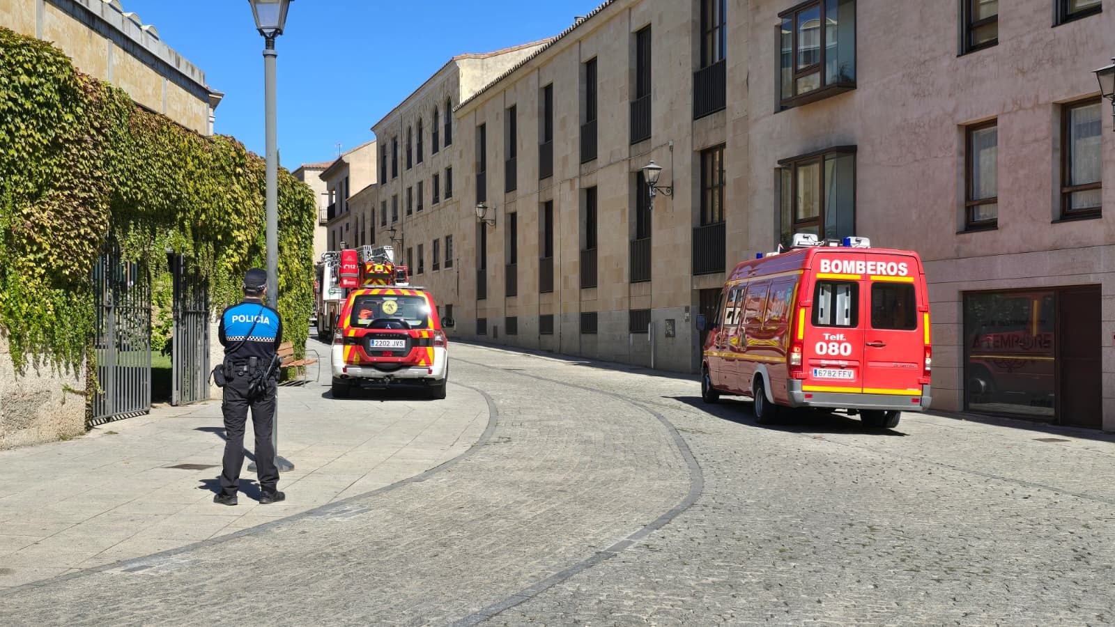 Incendio en una cocina en una vivienda de la zona de la biblioteca Abraham Zacut