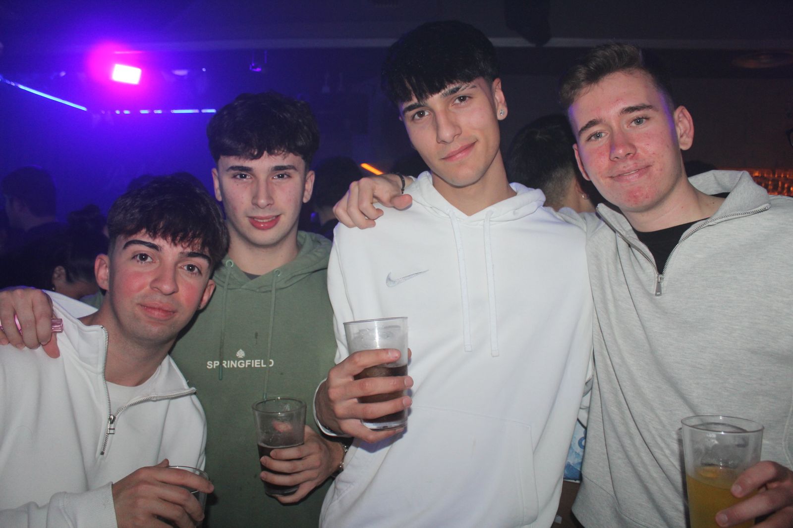 Salamanca de noche, jueves 29 de enero