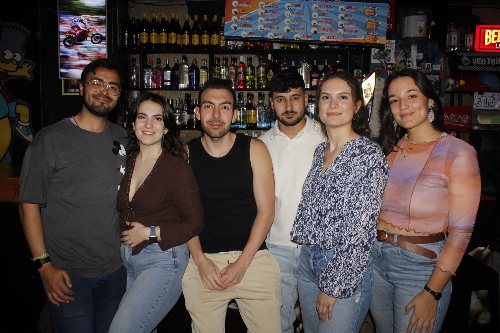 Salamanca de noche, miércoles 22 de abril