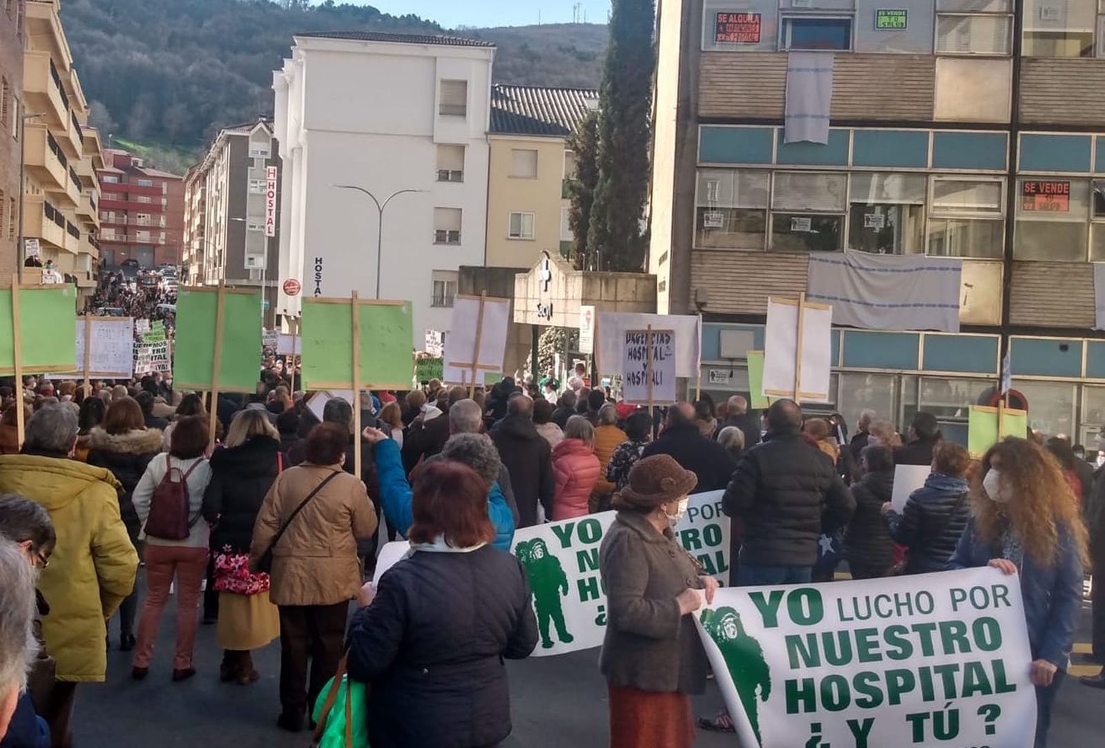 Concentración en Béjar