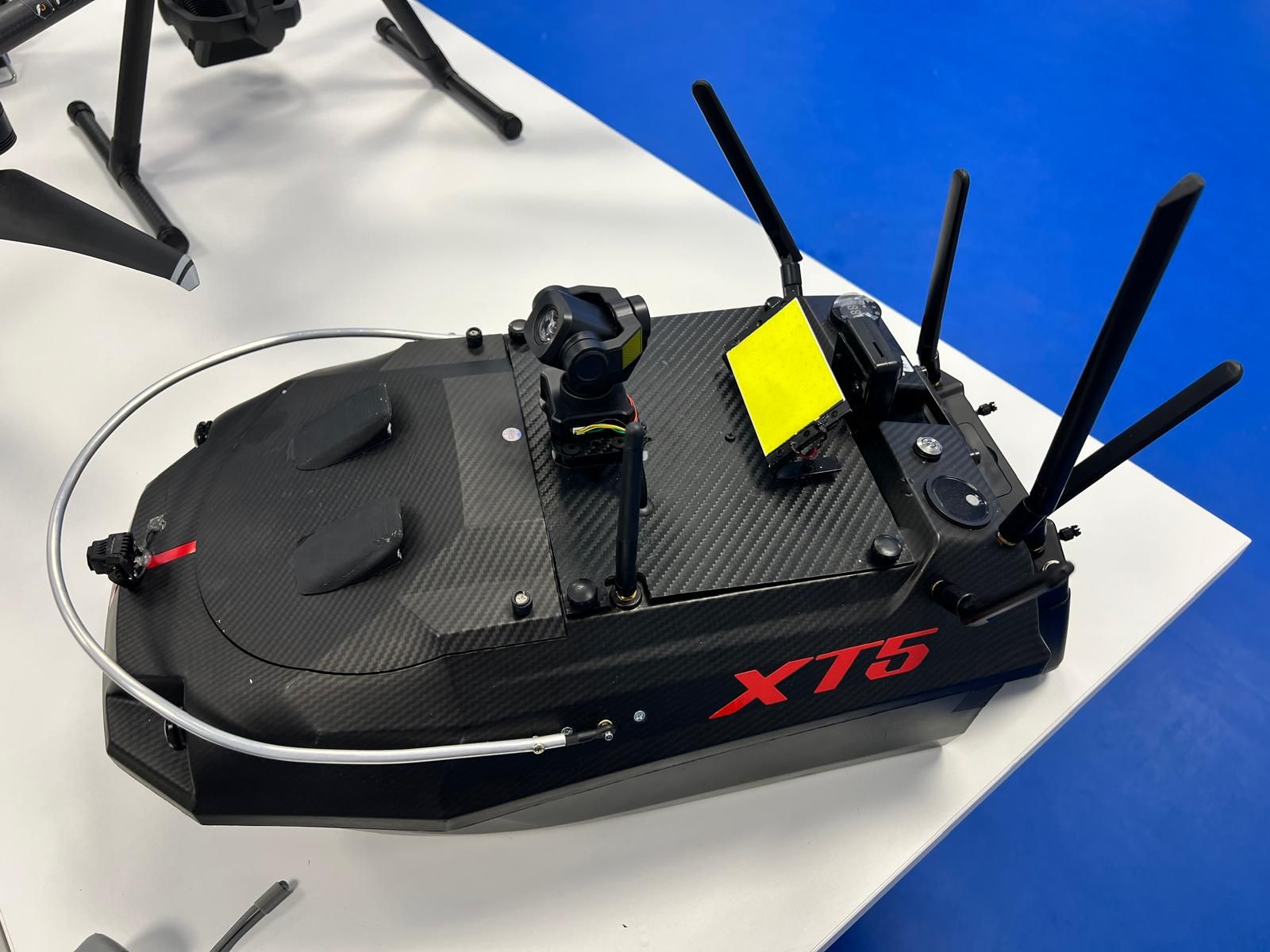 Equipo de drones y presentació de las innovaciones tecnológicas en el abastecimiento de agua de Salamanca