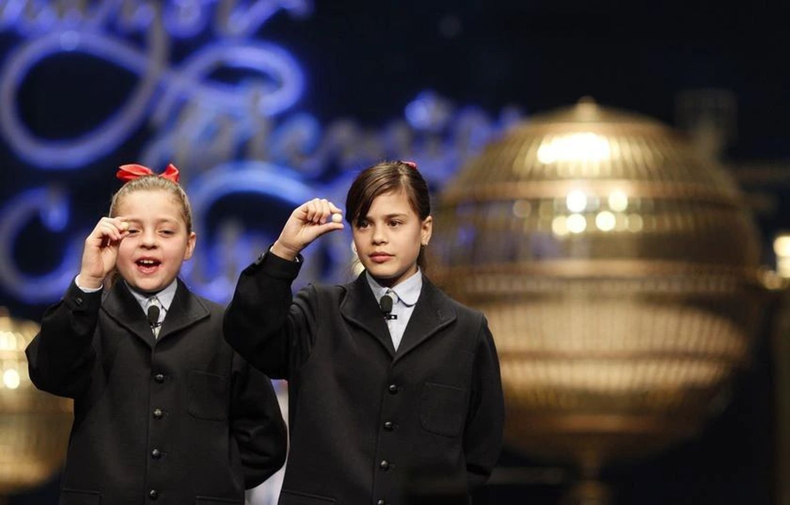 Imagen de archivo del sorteo de Navidad. Foto EP