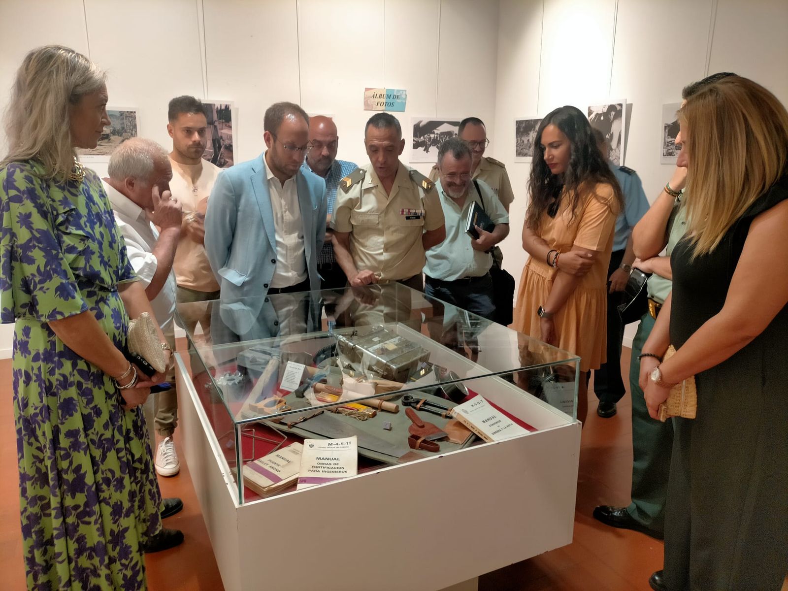 Inauguración de la exposición “El REI 11 con casco azul en Bosnia”, en conmemoración del 30 aniversario del Regimiento en Bosnia Herzegovina en Ciudad Rodrigo