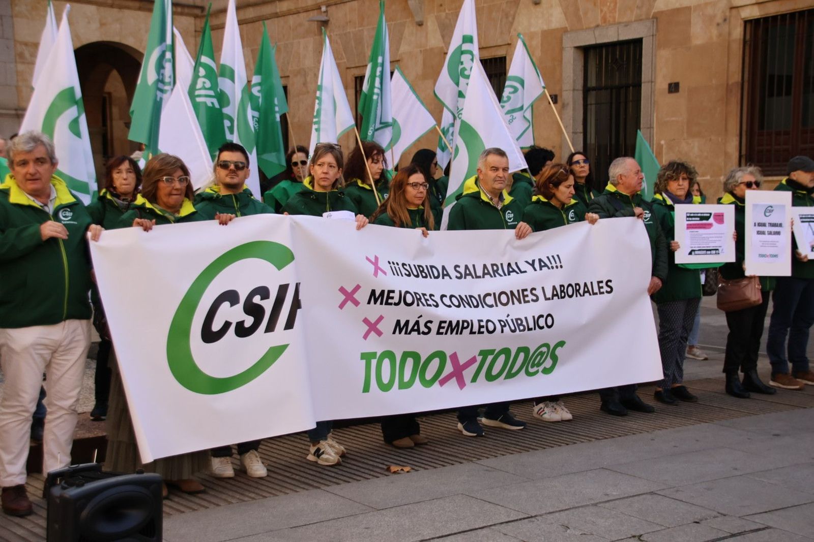 Protestas de CSIF