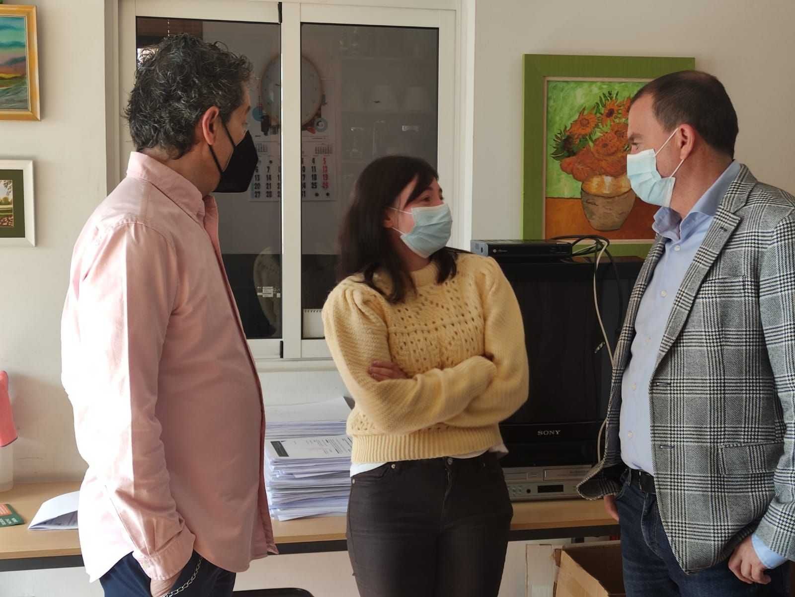 El candidato a la Alcaldía por Zamora Sí, que se ha reunido con la Asociación de Esclerosis Múltiple