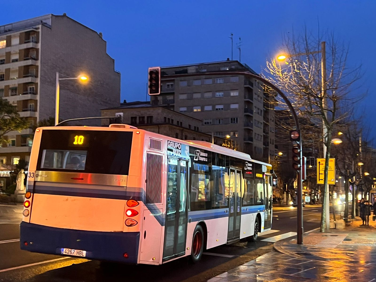 GALERÍA | Apagón semáforos en avenida de Mirat