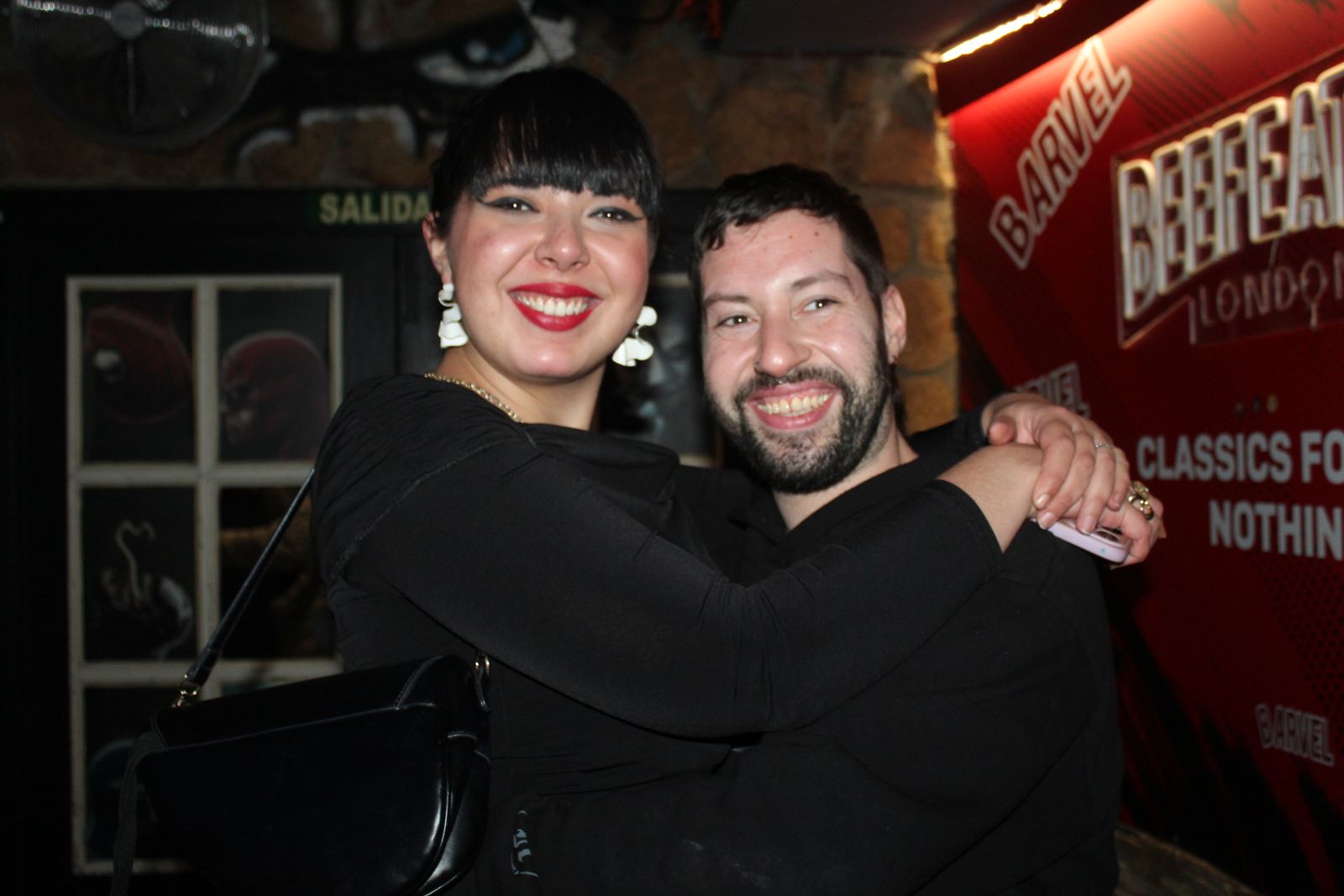 Salamanca de noche, sabado 24 de enero