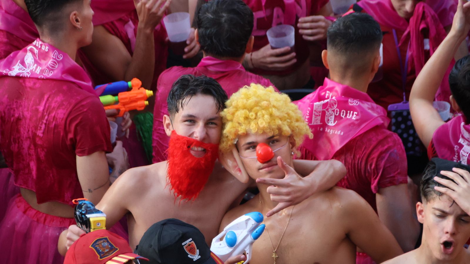 Chupinazo en Carbajosa con batucad