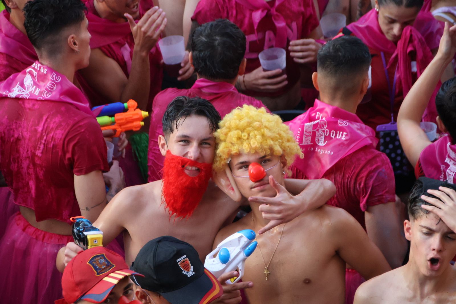 Chupinazo en Carbajosa con batucad