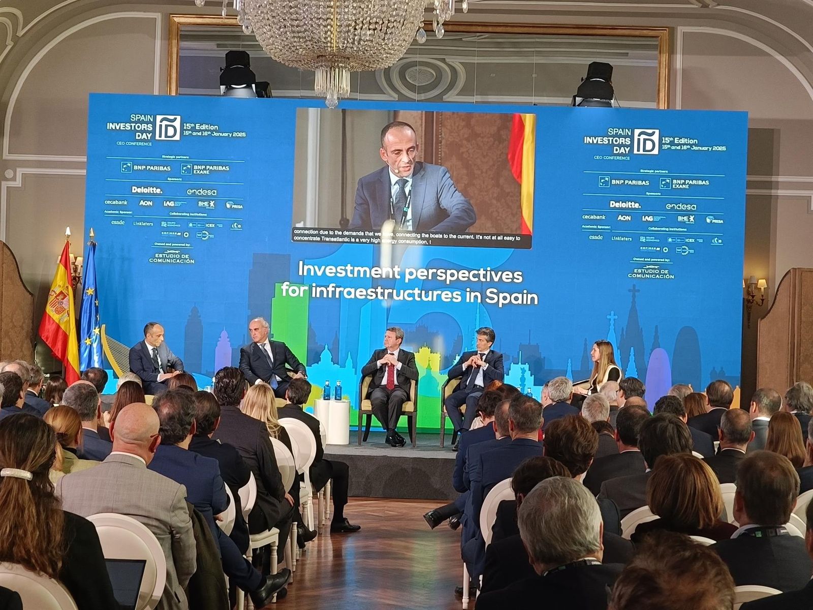 Mesa de infraestructuras de Spain Investors Day - EUROPA PRESS