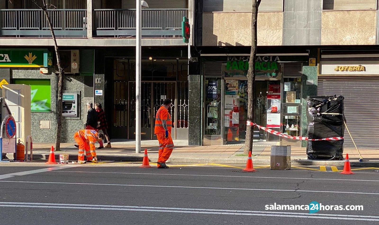 Señalización cargador vehículos eléctricos paseo de la Estación (4 2 2020) (1)