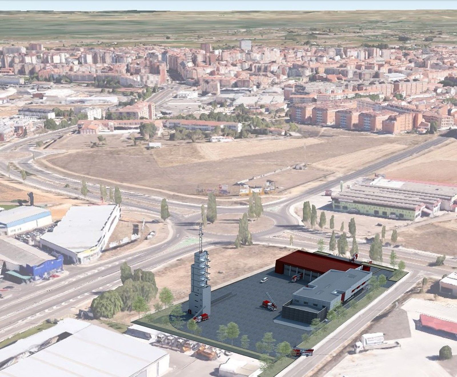 Proyecto nuevo parque bomberos