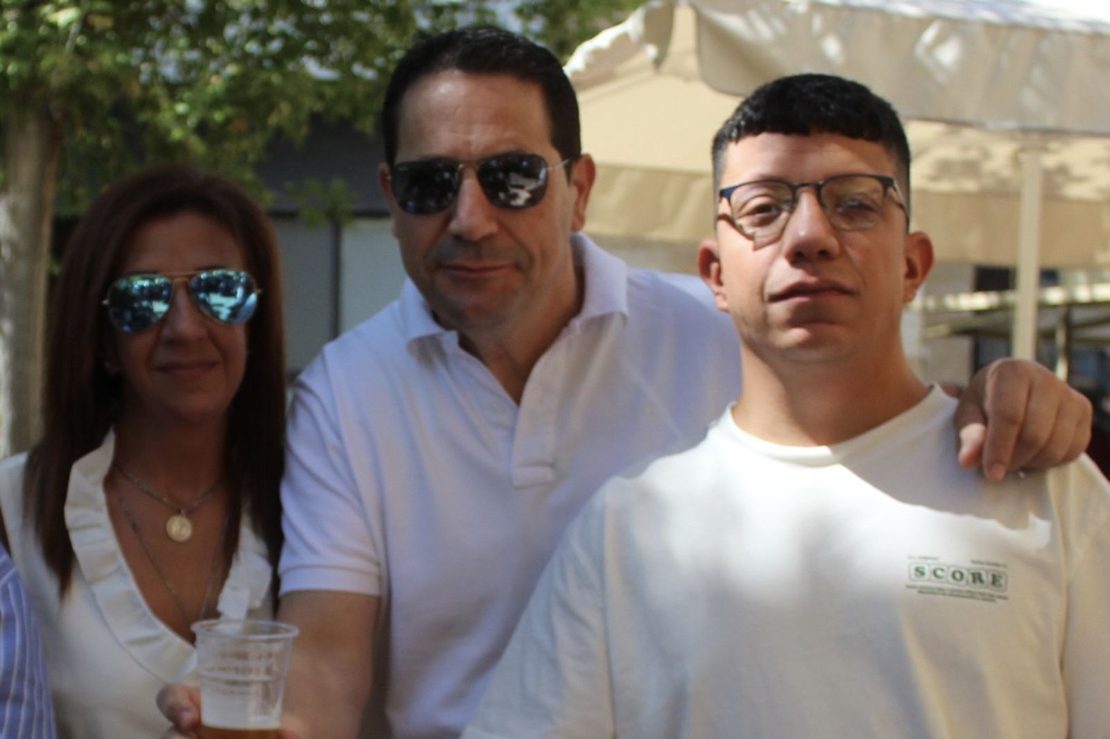 Ambiente en la Feria de Día en el mediodía de este