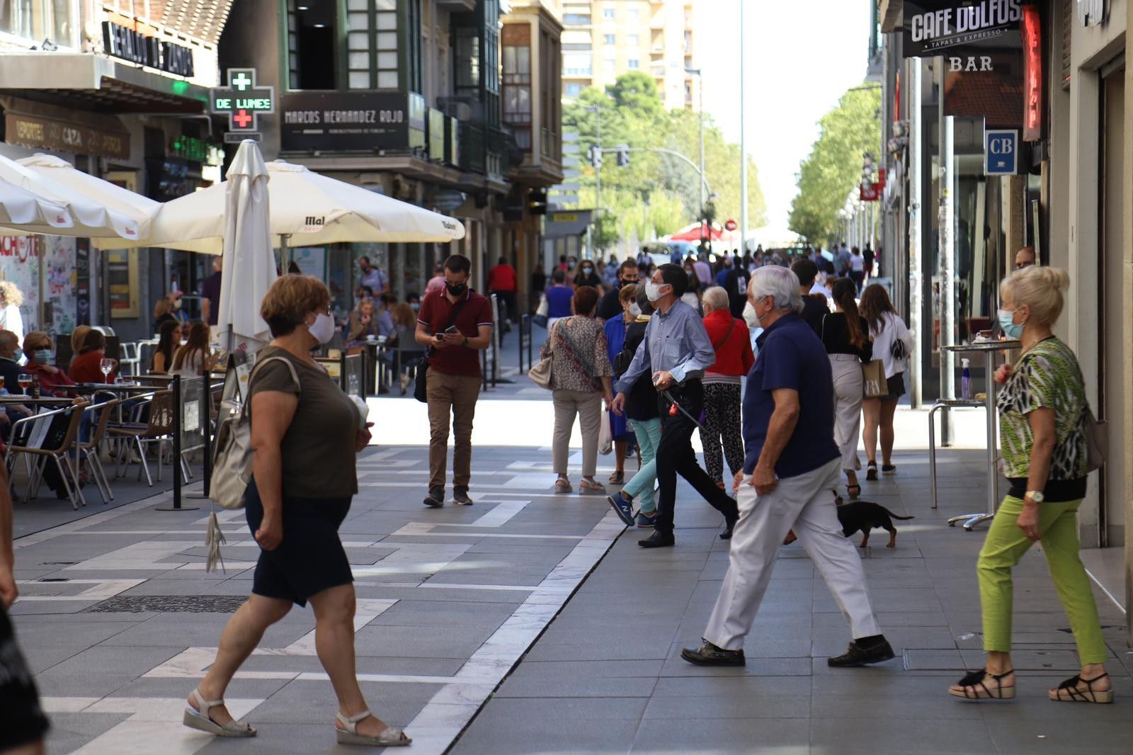 Calle coronavirus mascarillas5