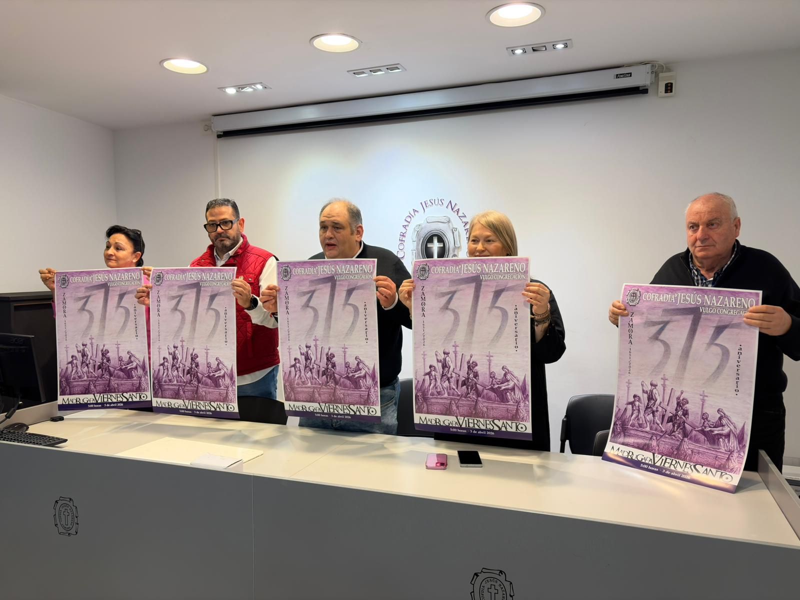Imagen de la presentación oficial del Cartel de Jesús Nazareno