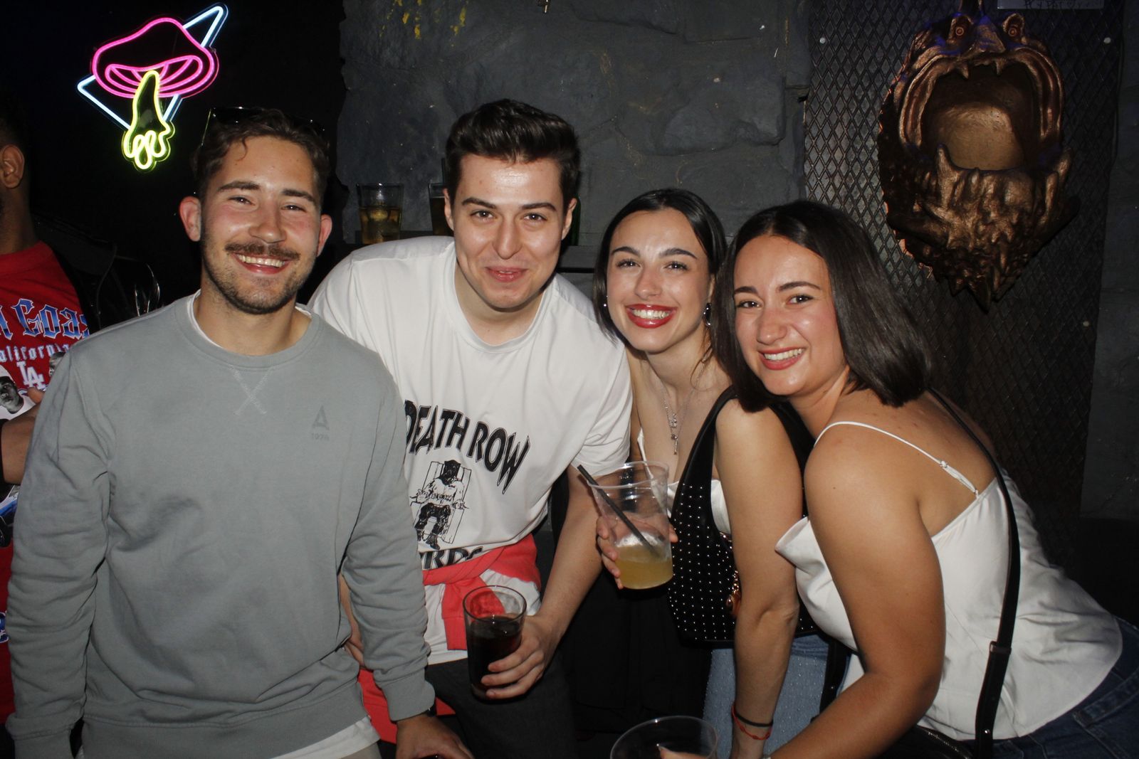 Salamanca de noche, sabado 25 de abril