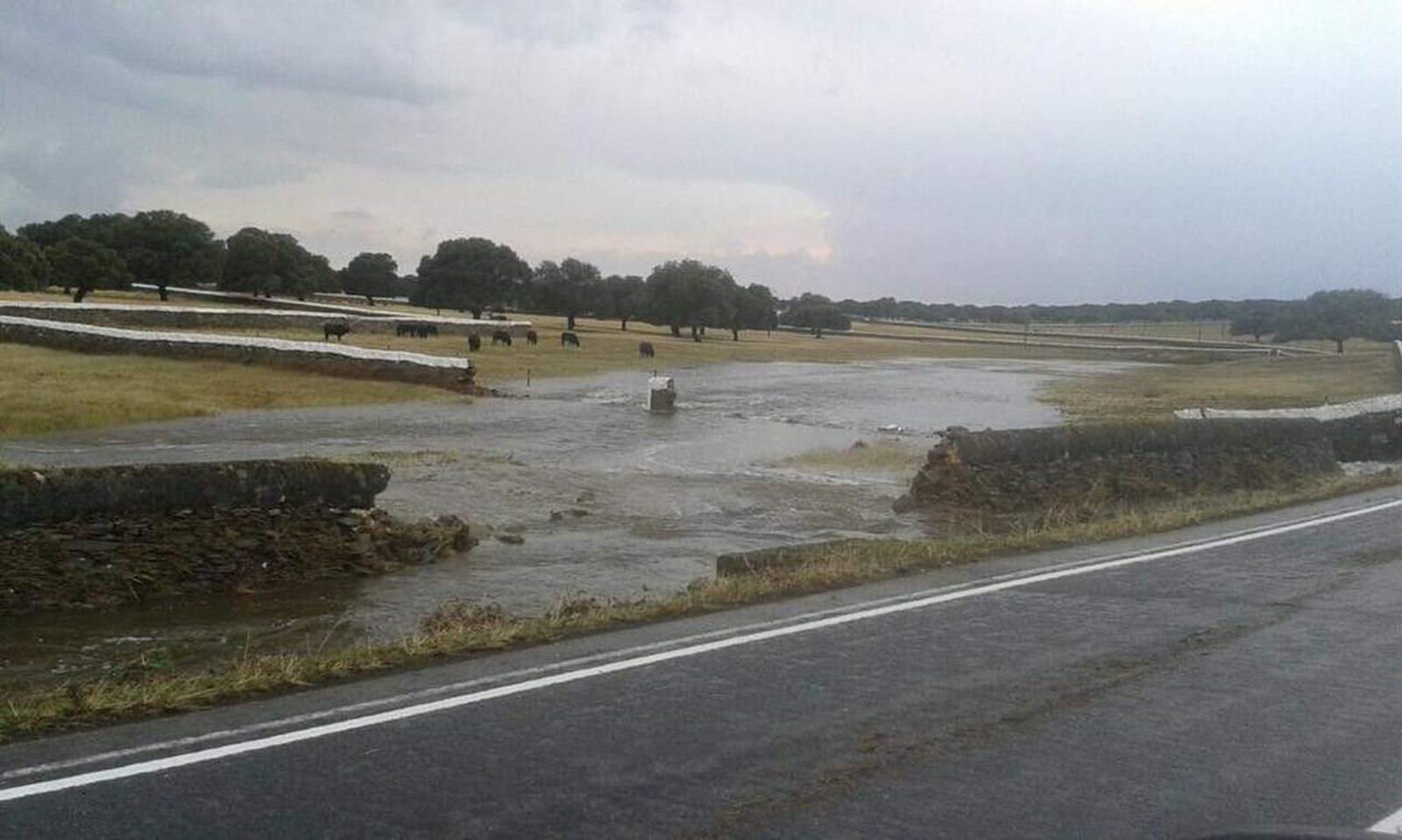 Inundaciones en la provincia. Foto de archivo
