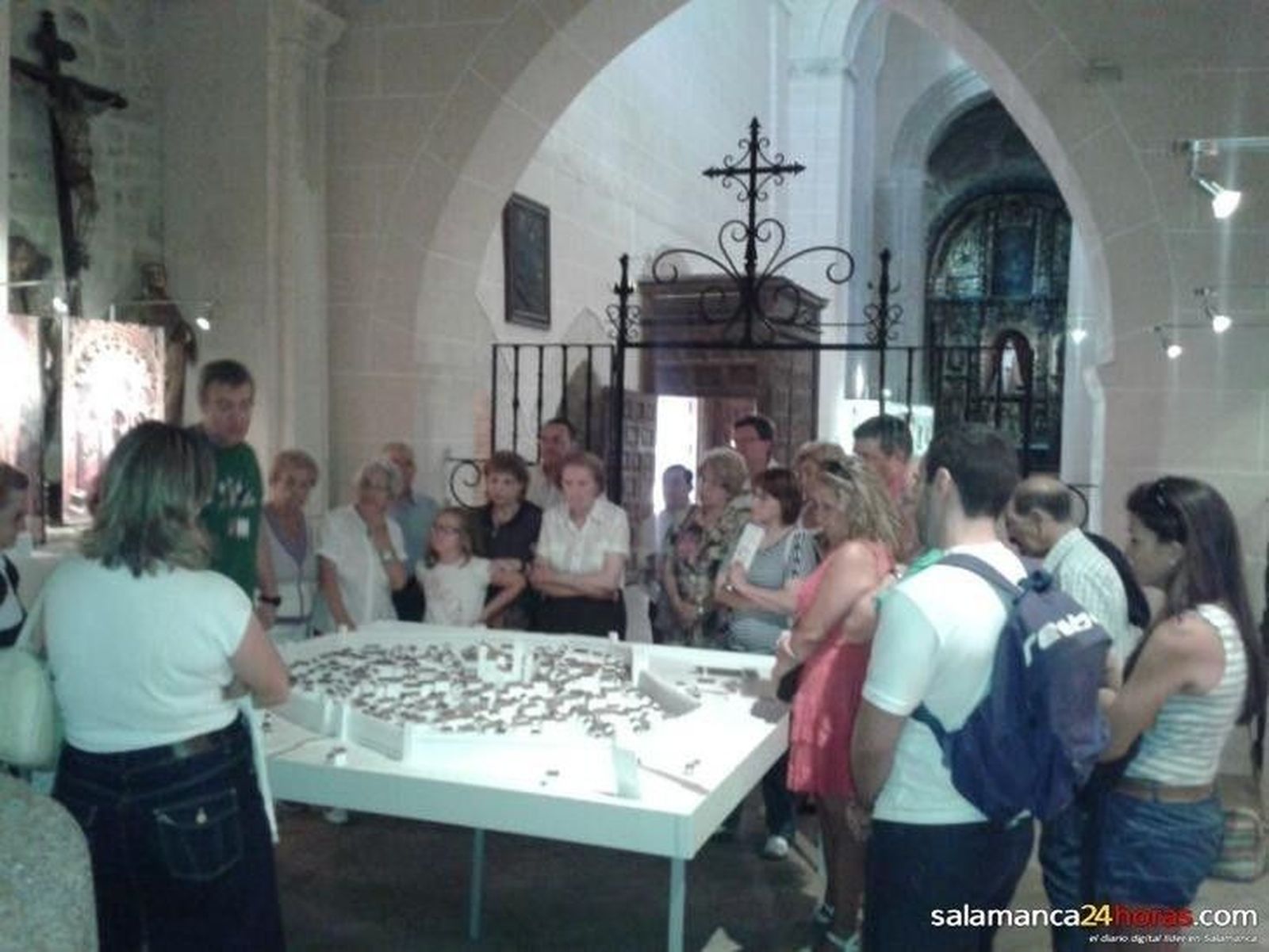 La exposición de Nicolás Florentino atrae a más de mil personas en dos semanas