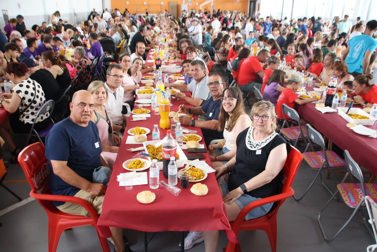 Degustación de paella en Villares de la Reina por las fiestas del Corpus Christi 2025