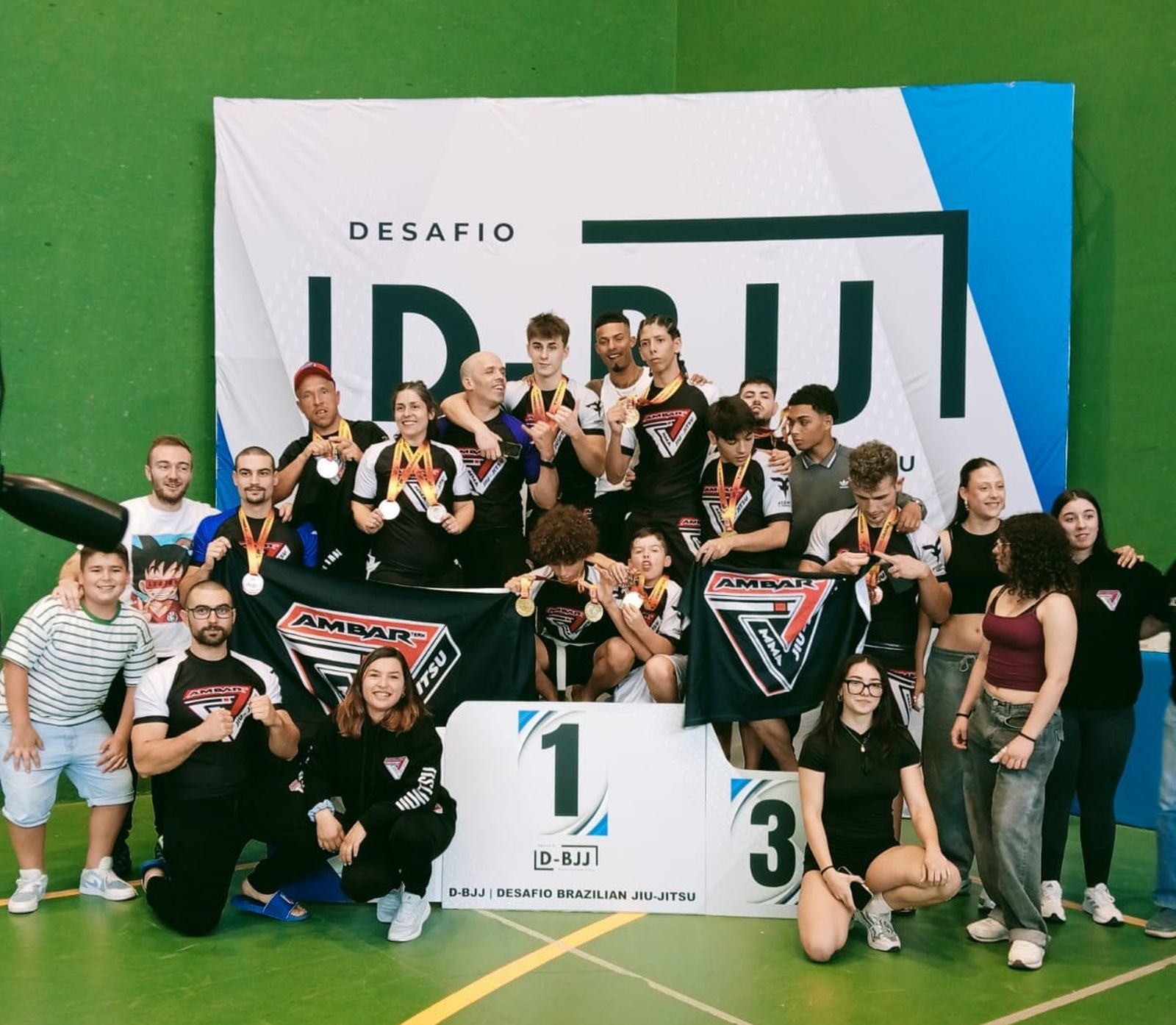 Gran cosecha de medallas para el Ambar Team en Salamanca