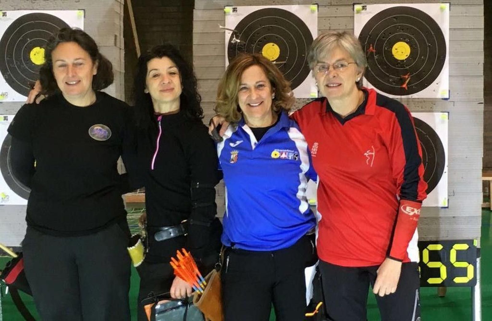 María Luisa Peláez, subcampeona de España de Tiro con Arco