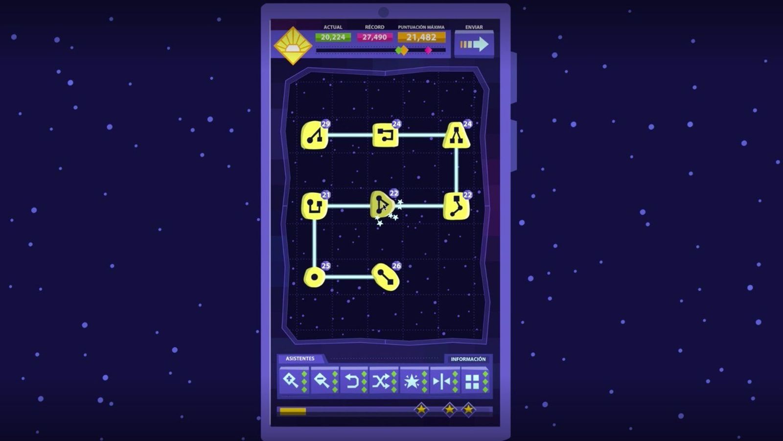 Imagen del videojuego para iOS y Android Genigma   CRG