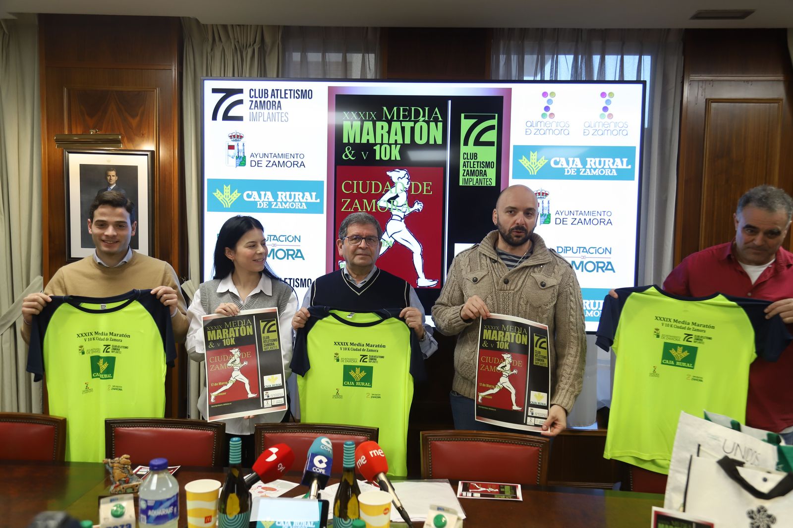 Un instante de la presentación