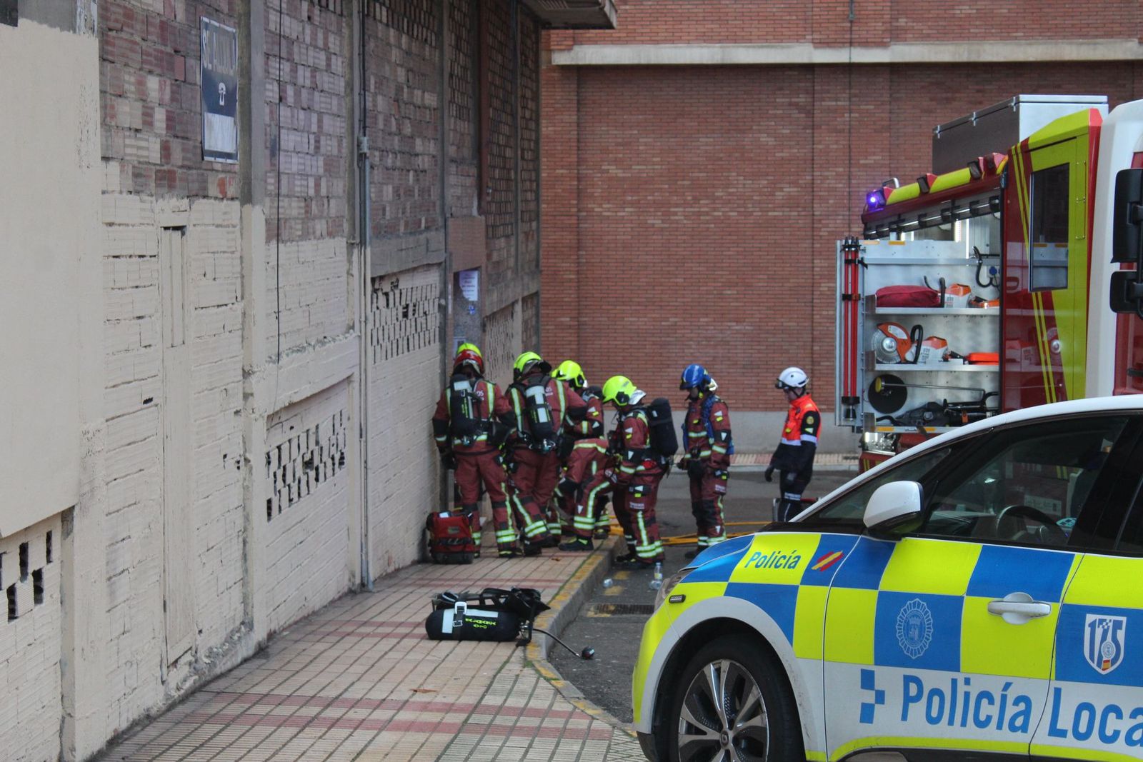 Incidente eléctrico moviliza a los bomberos en Salamanca