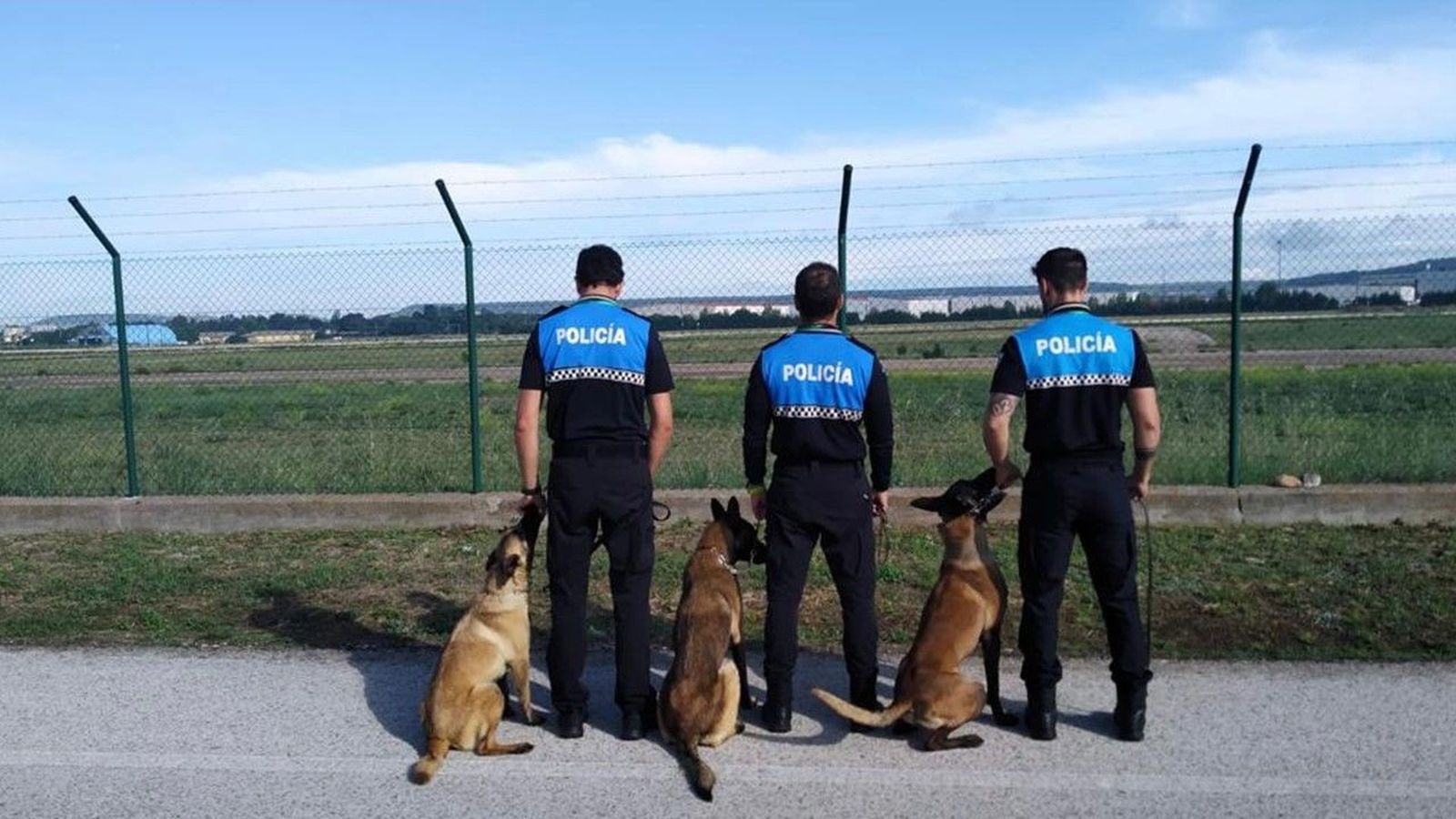 Curso de Guías Caninos. Policía Local. Foto Comunicación Junta de Castilla y León