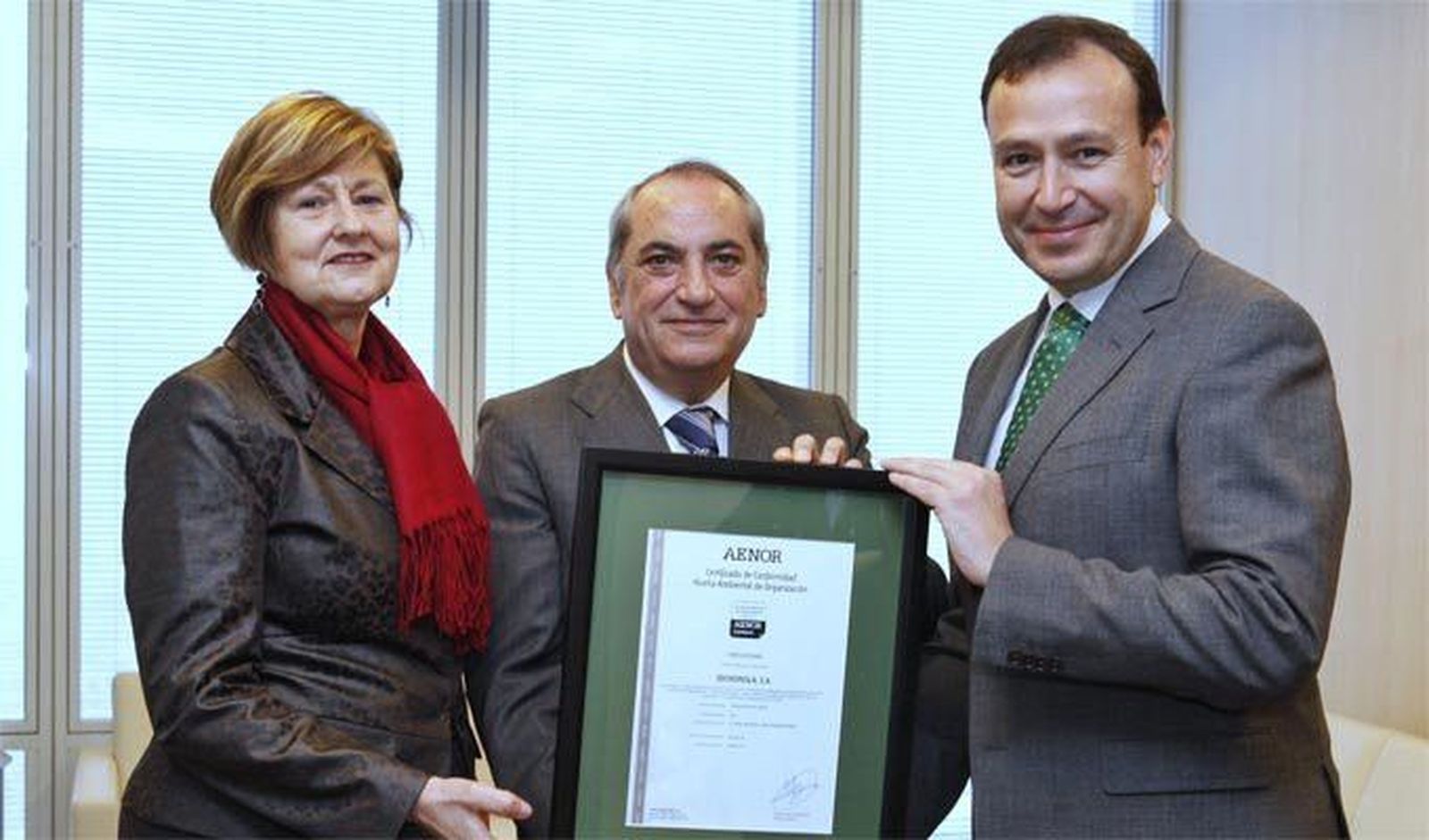 Iberdrola obtiene el primer certificado AENOR de Huella Ambiental Corporativa