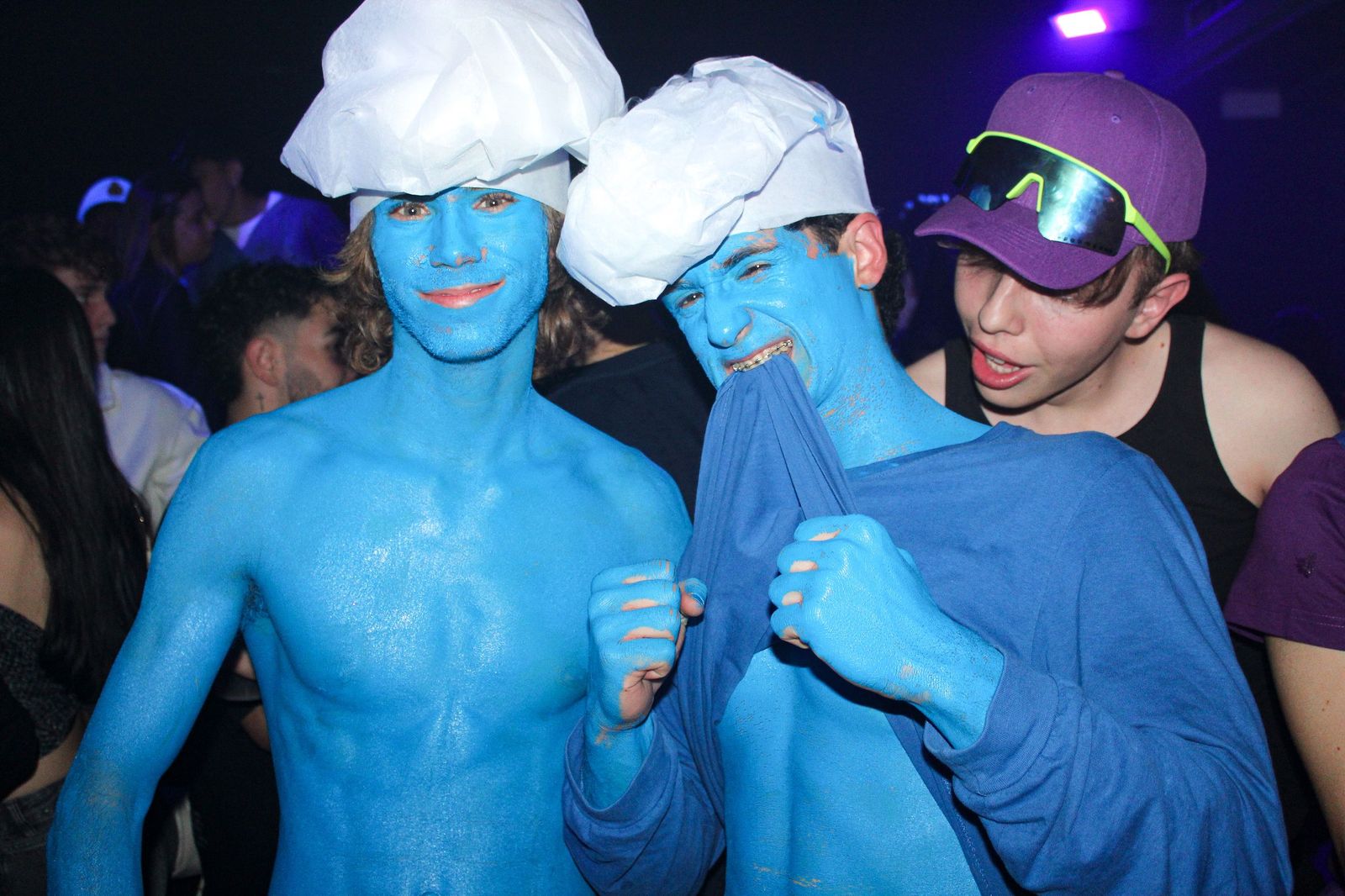 Salamanca de noche, viernes 31 de octubre