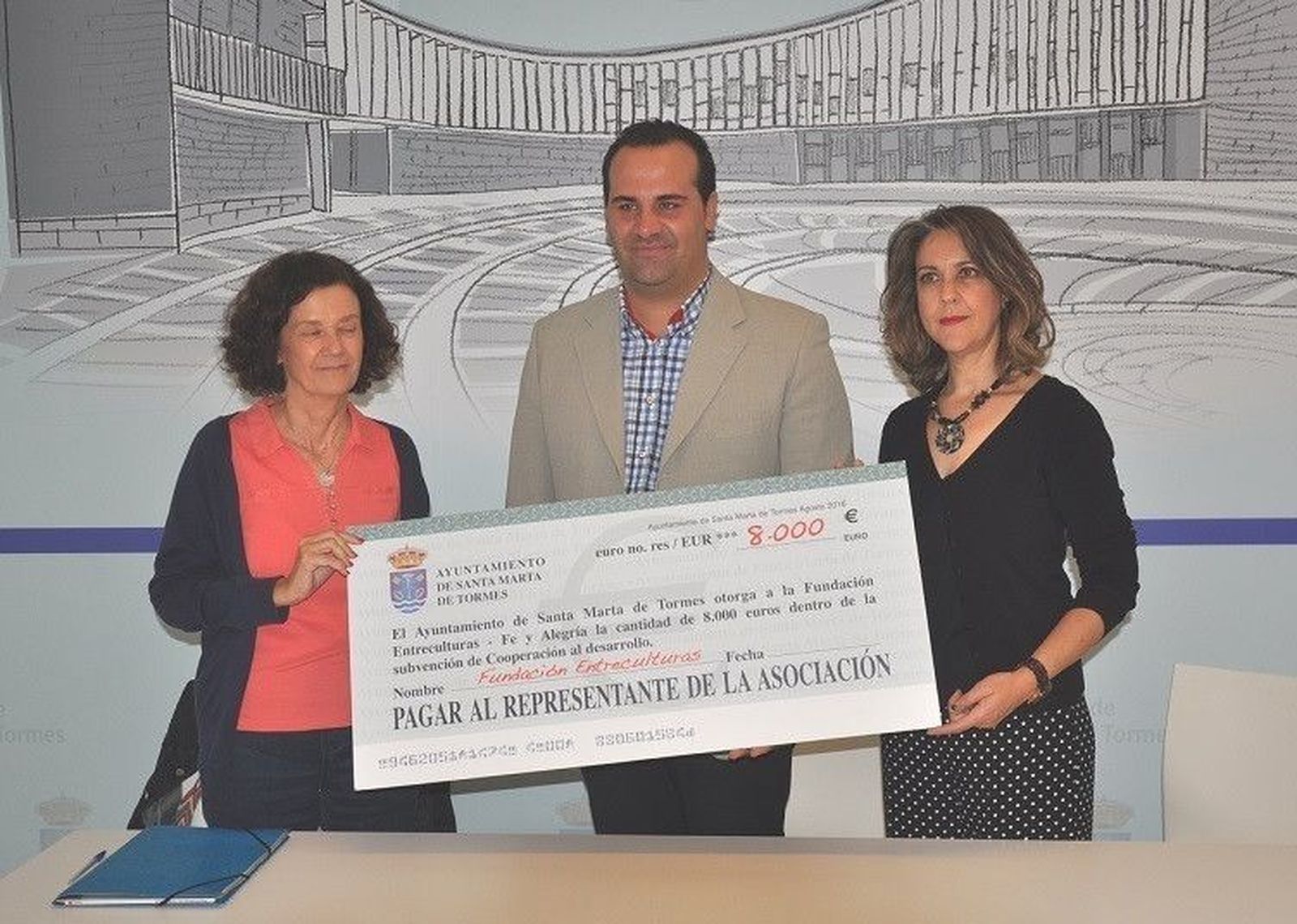 La ayuda municipal de 8.000 euros reconstruirá una residencia estudiantil en Ecuador