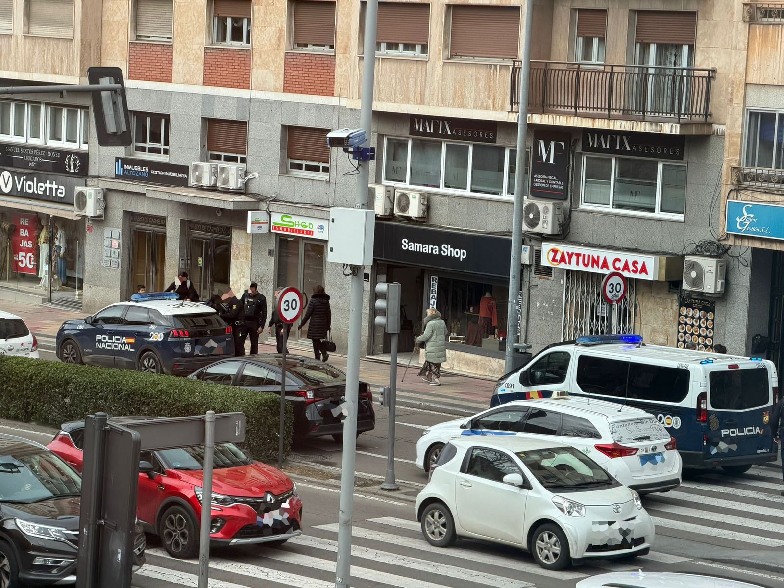 Vuelven a detener al varón que robóun camión de una frutería de Salamanca
