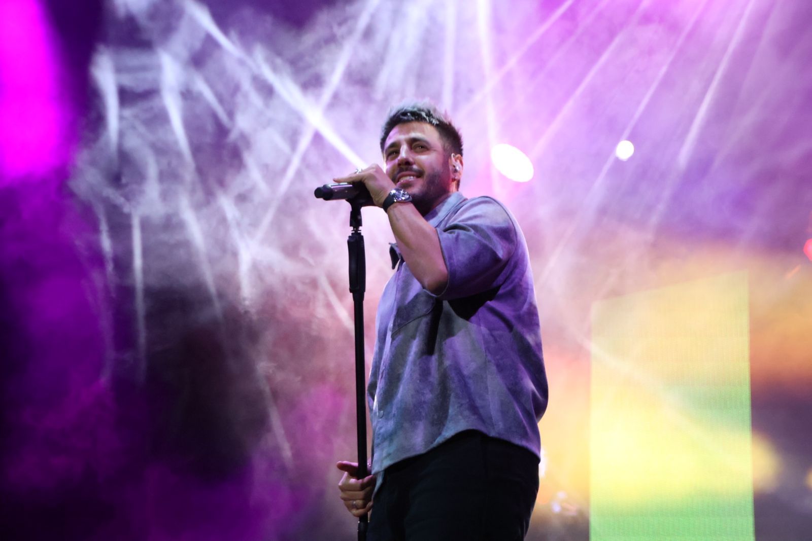 Concierto de Antonio José en la Plaza Mayor