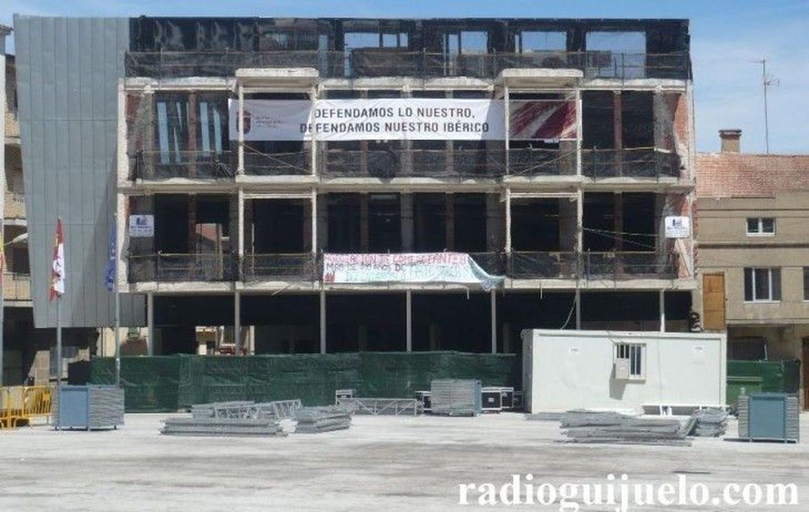 El nuevo Ayuntamiento estará concluido para las fiestas de verano