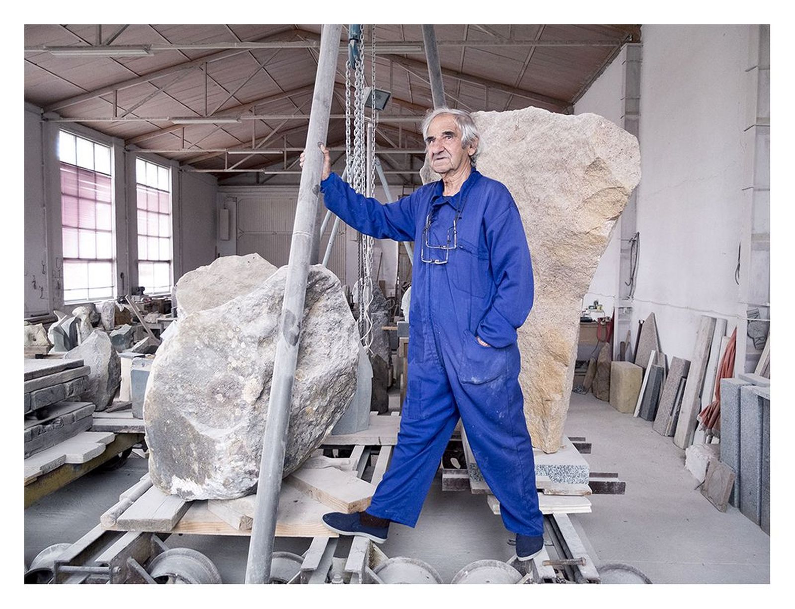 Severiano Grande en su taller | Foto: ICAL