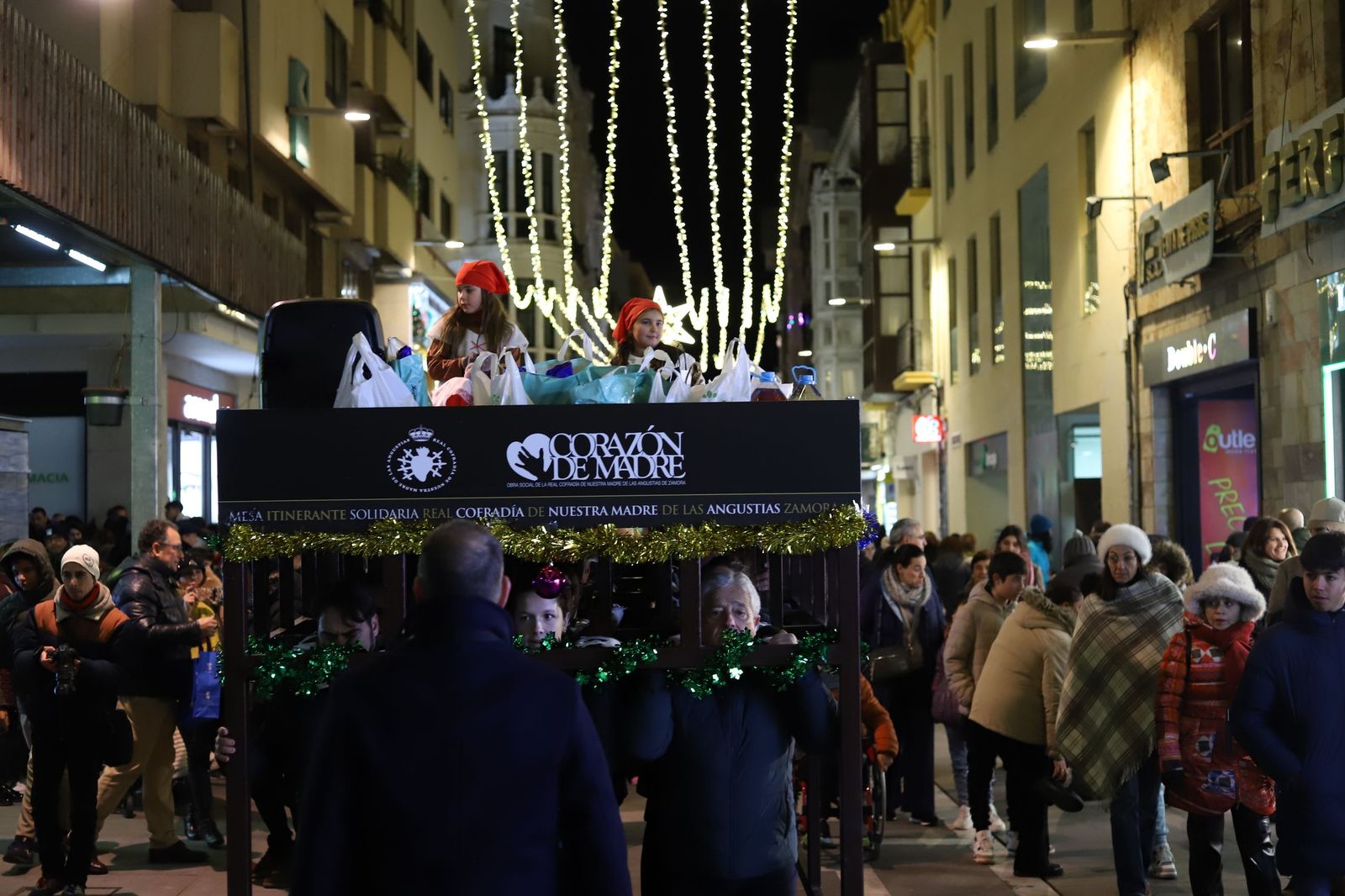 Un instante del recorrido