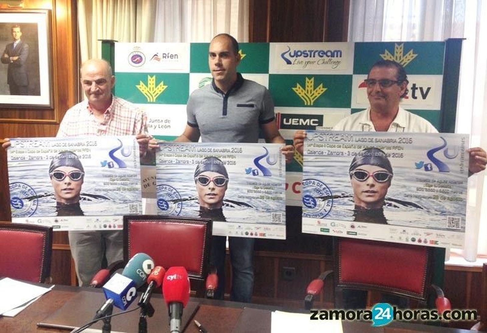 El Lago de Sanabria, marco idílico para la 14ª etapa de la Copa de España de Aguas Abiertas