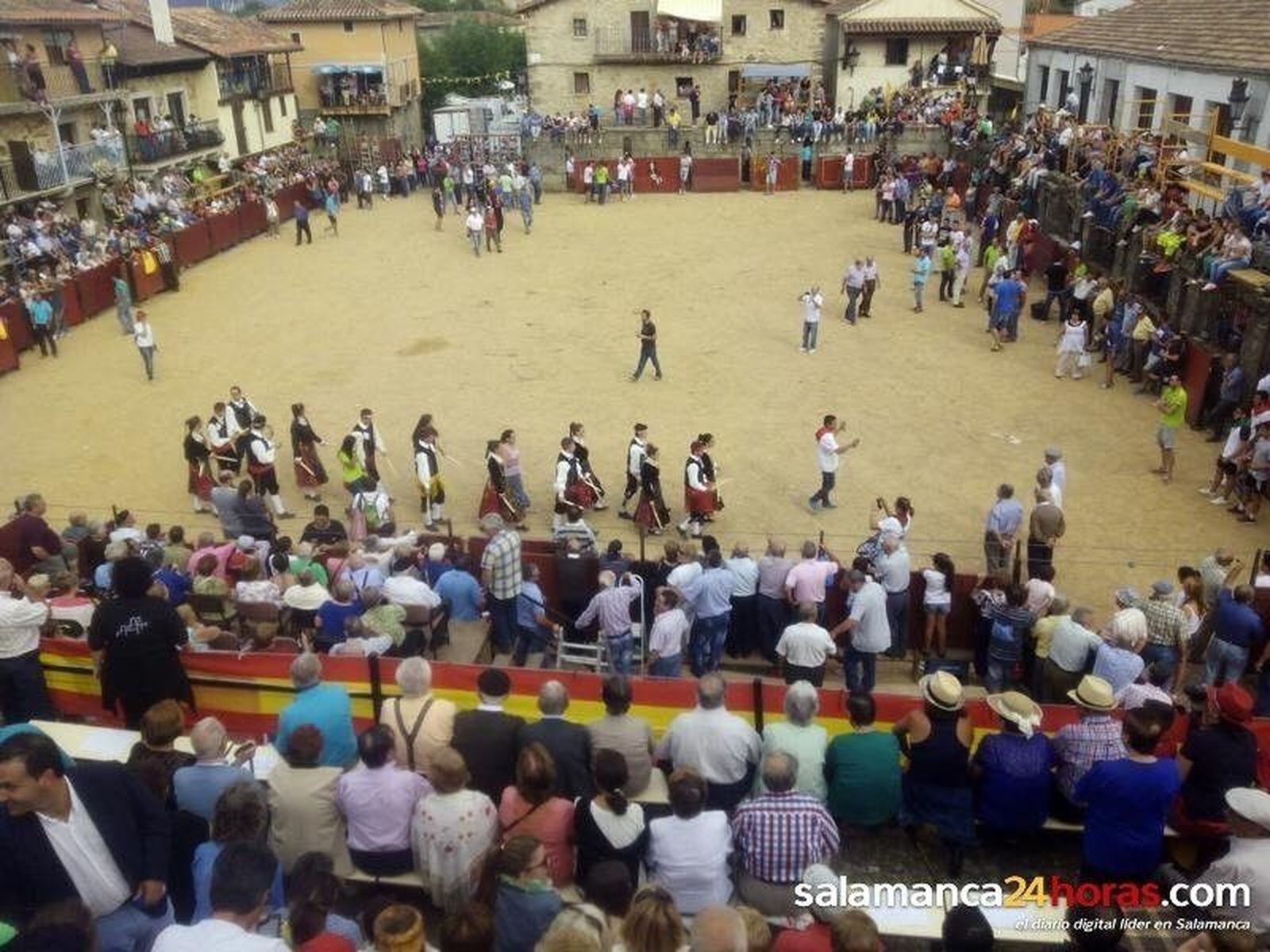 Accidentada novillada en Miranda del Castañar con una persona herida trasladada a Salamanca