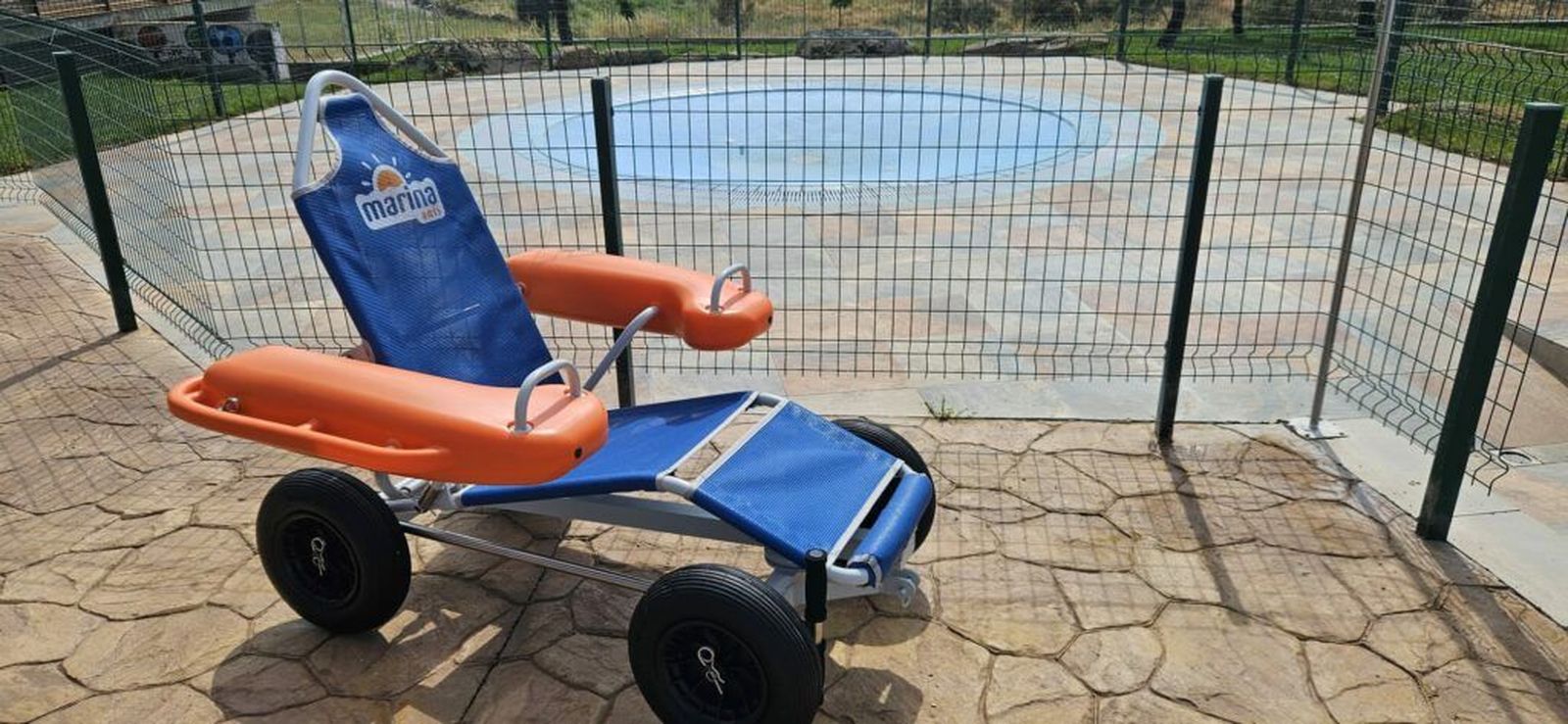Silla Anfibia piscinas de Juzbado