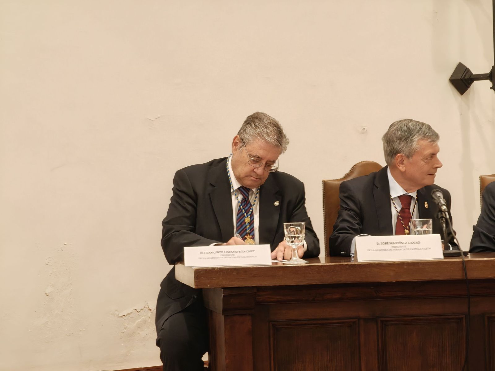 El Colegio Oficial de Farmacéuticos de Salamanca celebra XII Reunión Científica de las Academias Sanitarias de Castilla y Leó