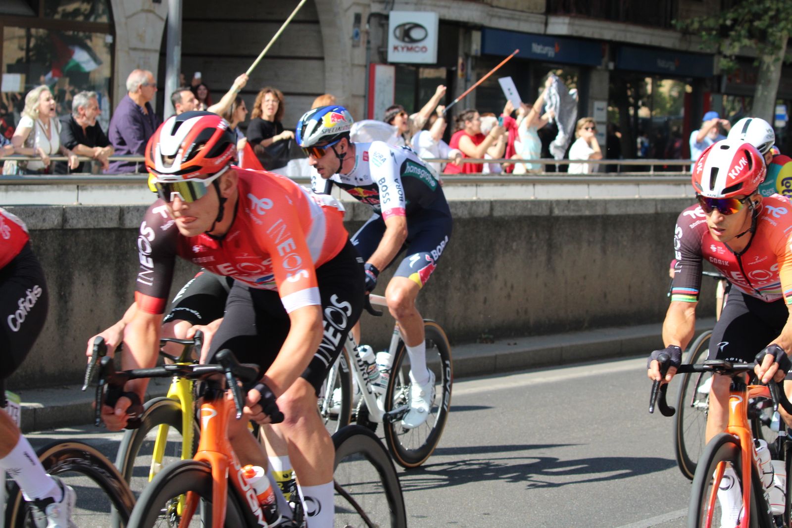 Vuelta ciclista a su paso por Salamanca