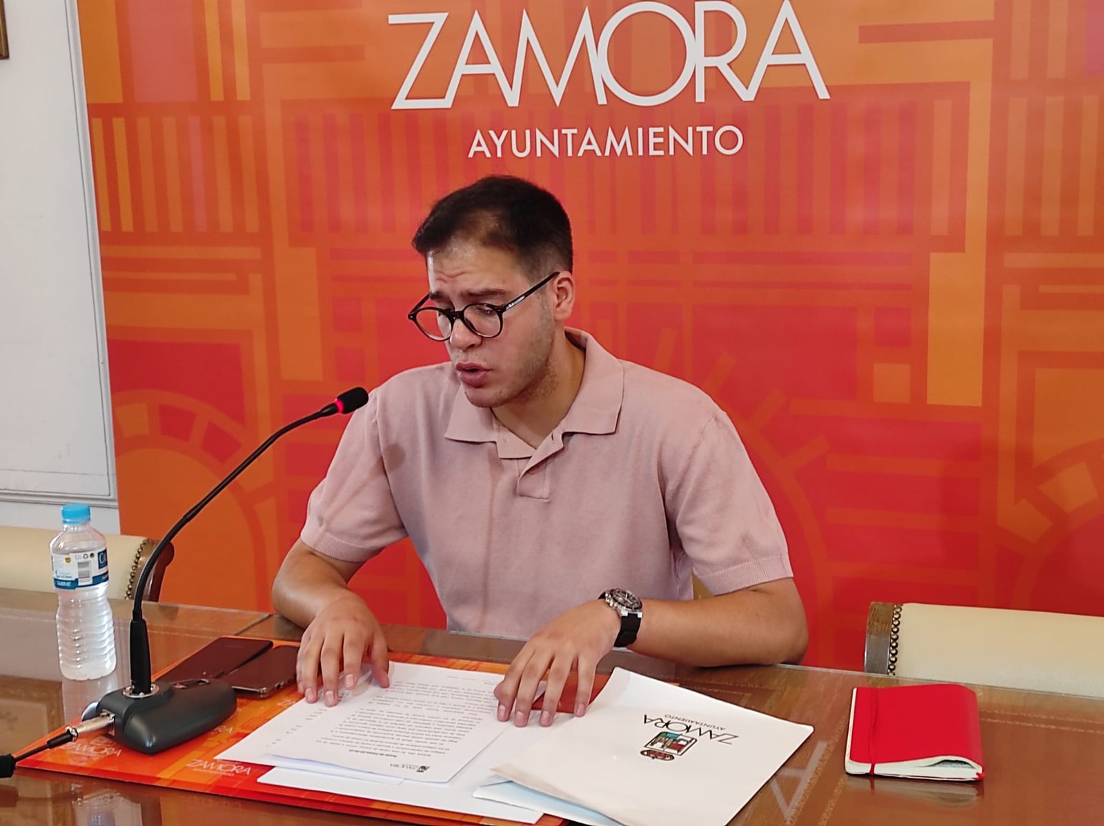 Pablo Novo, concejal de Obras del Ayuntamiento de Zamora.